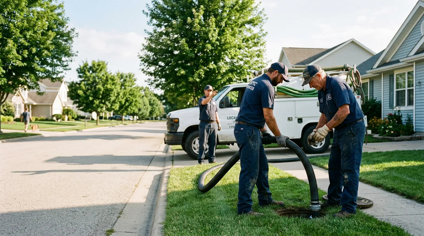 Emergency Septic Service in Scales Mound, IL
